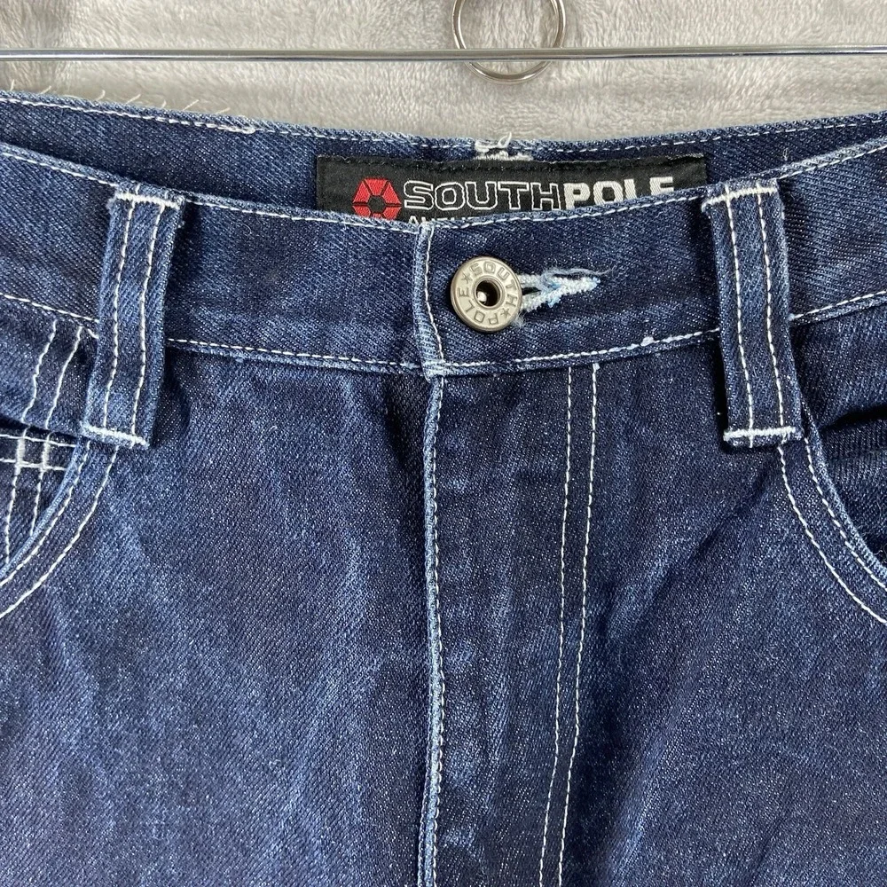 Southpole Jeans men's 28x30 Baggy Loose Fit Relaxed Carpenter Denim Hip Hop Y2K